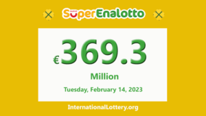 超级纳洛托（SuperEnalotto）累积奖金正逐渐升温，目前已达到 €369,300,000。