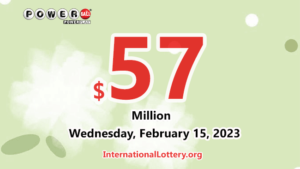 2023年2月13日的Powerball结果 – 5700万美元的头奖静候得主。
